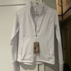 Asics Women's White Utility Jacket